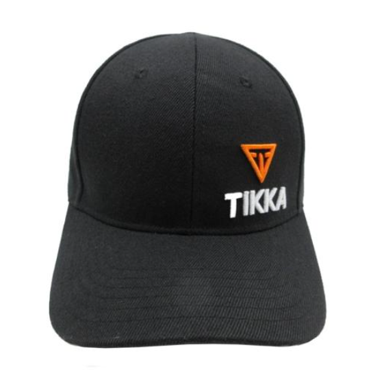 Tikka Embroided Logo Cap - Black - - Mansfield Hunting & Fishing - Products to prepare for Corona Virus