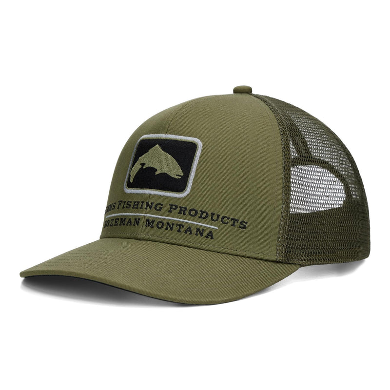 Simms Double Haul Icon Trucker - Loden - Mansfield Hunting & Fishing - Products to prepare for Corona Virus