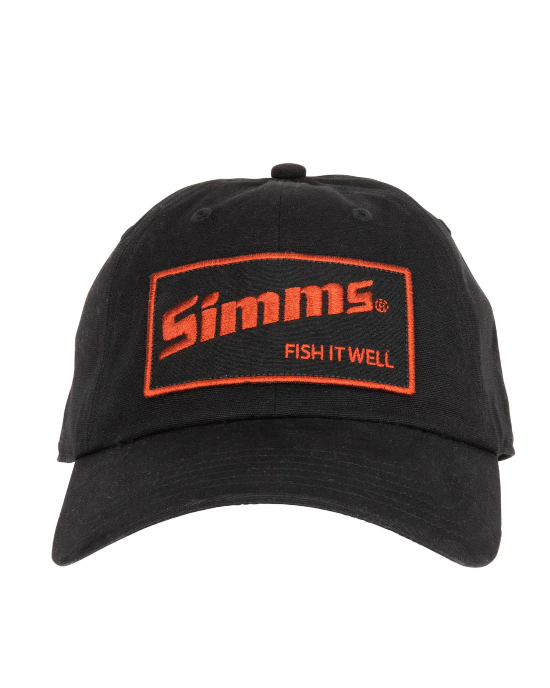 Simms Fish It Well Cap - Black -  - Mansfield Hunting & Fishing - Products to prepare for Corona Virus