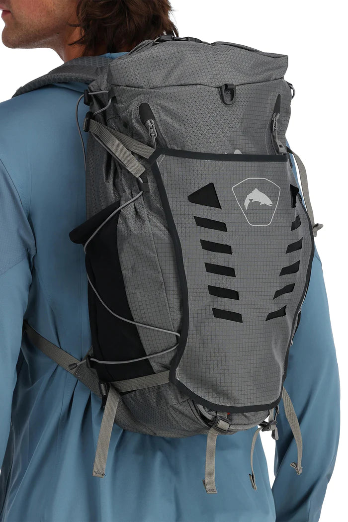 Simms Flyweight Backpack - Smoke -  - Mansfield Hunting & Fishing - Products to prepare for Corona Virus