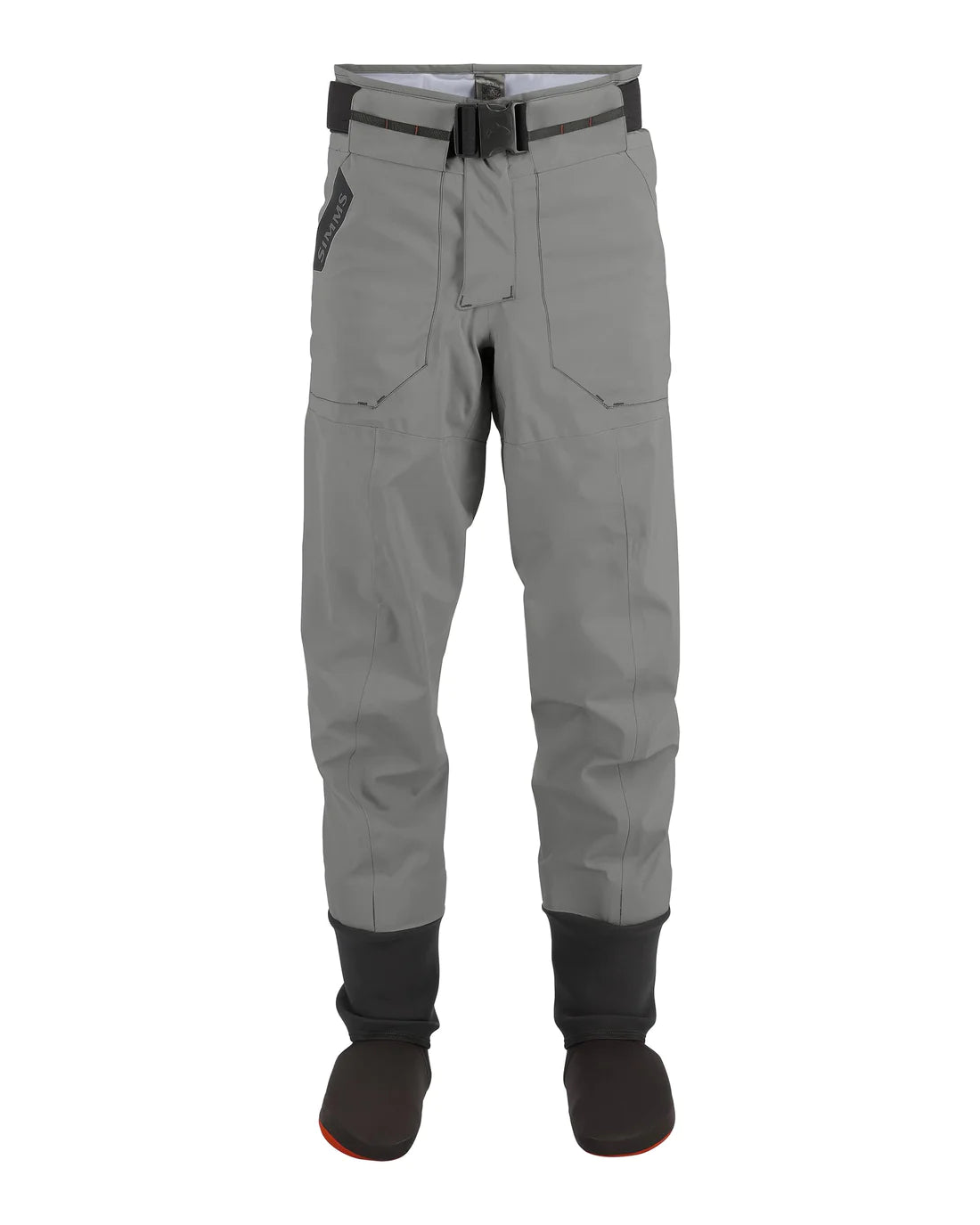 Simms Freestone Wading Pants - LARGE US 9-11 / SMOKE - Mansfield Hunting & Fishing - Products to prepare for Corona Virus