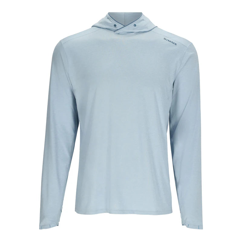 Simms Solarflex Hoody - S / STEEL BLUE HEATHER - Mansfield Hunting & Fishing - Products to prepare for Corona Virus