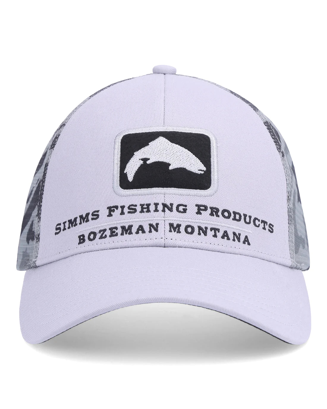 Simms Trout Icon Trucker - OSFM / GHOST CAMO STEEL - Mansfield Hunting & Fishing - Products to prepare for Corona Virus