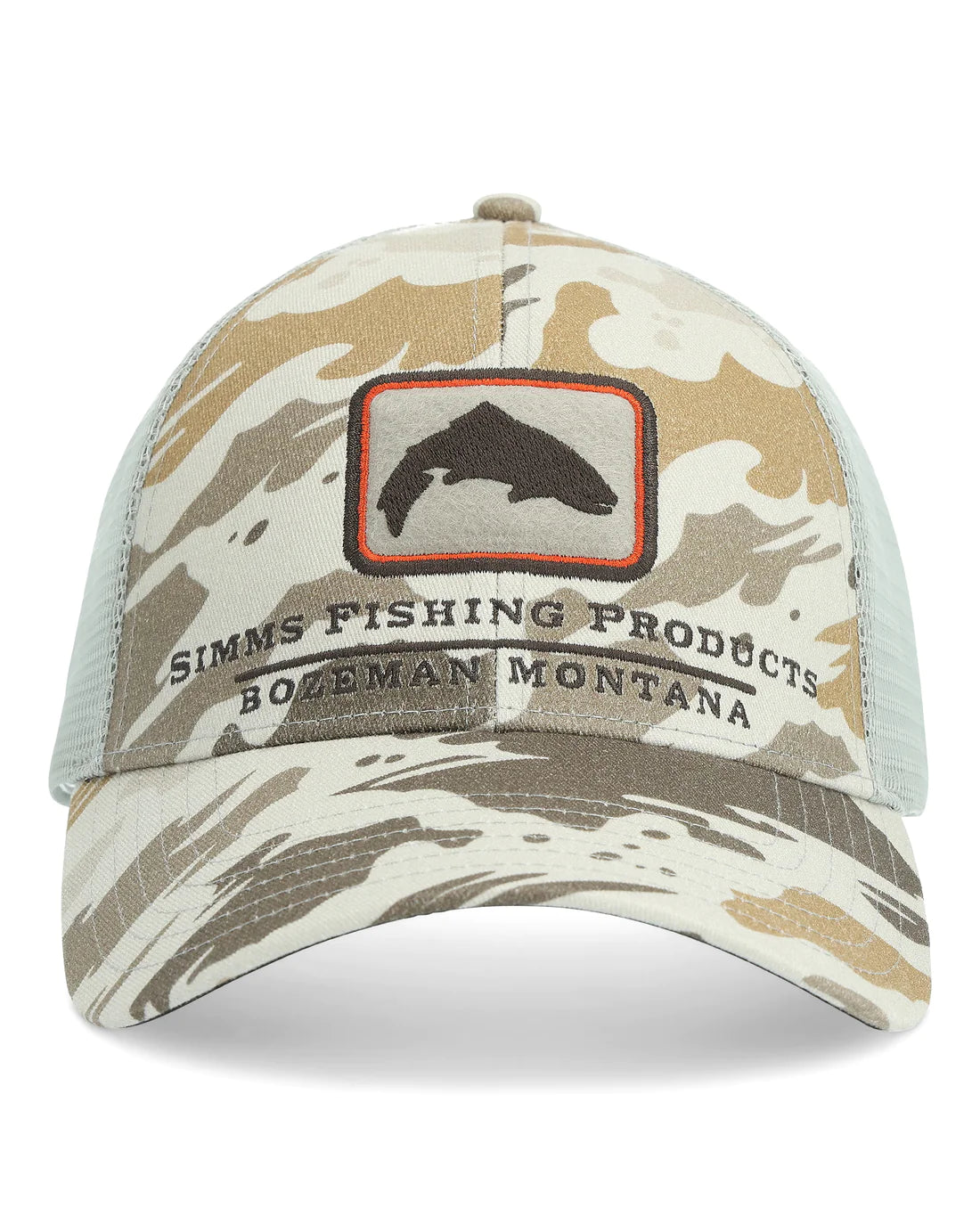 Simms Trout Icon Trucker - OSFM / GHOST CAMO STONE - Mansfield Hunting & Fishing - Products to prepare for Corona Virus