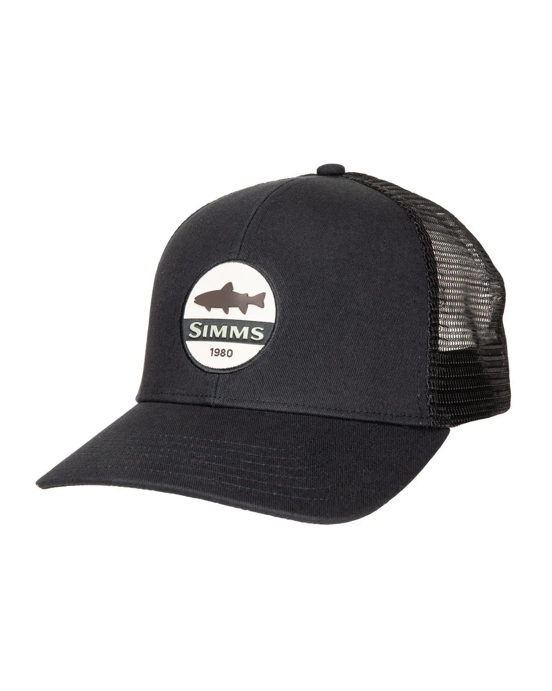 Simms Trout Patch Trucker - OSFM / BLACK - Mansfield Hunting & Fishing - Products to prepare for Corona Virus