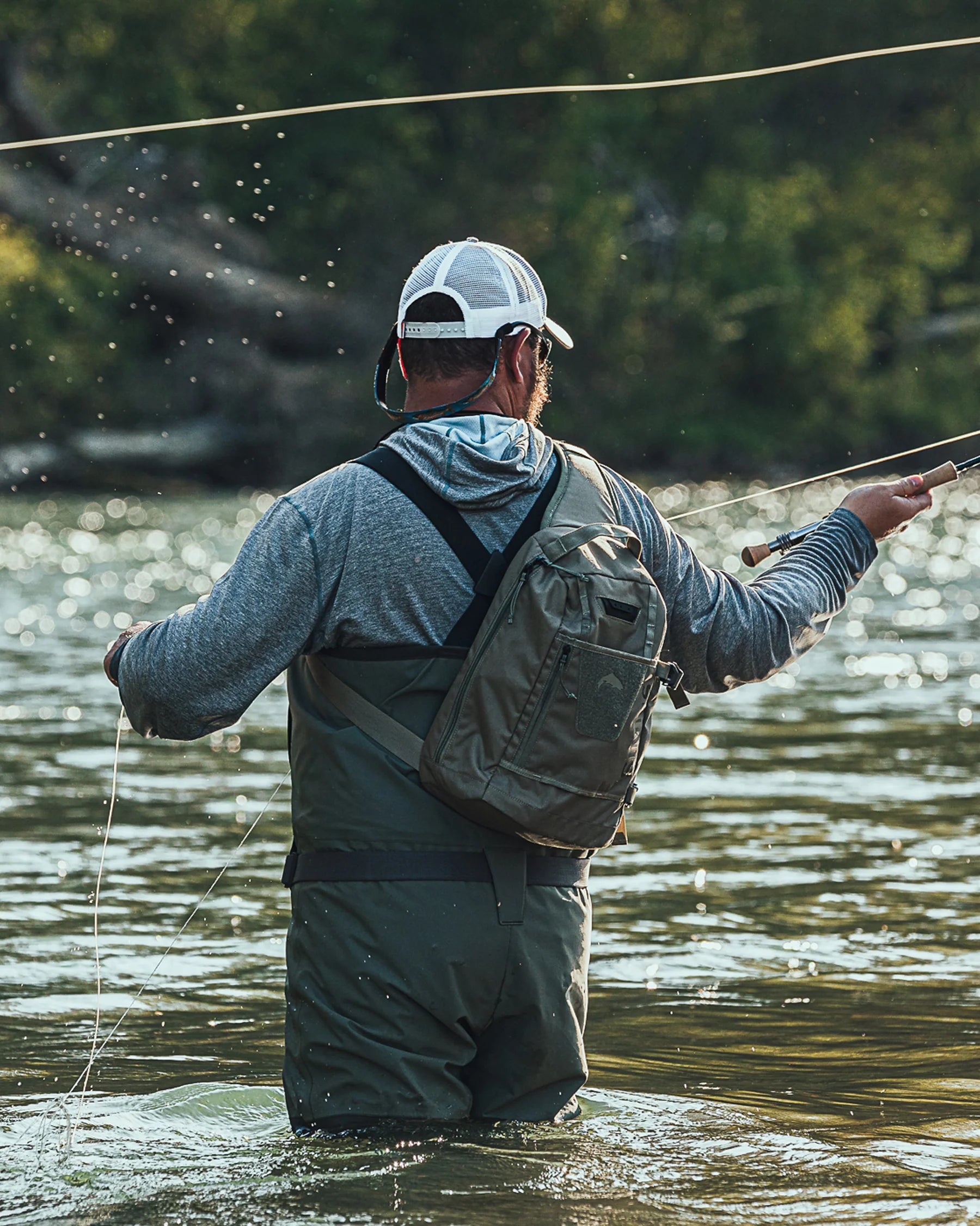 Simms Tributary Sling Pack - Basalt -  - Mansfield Hunting & Fishing - Products to prepare for Corona Virus