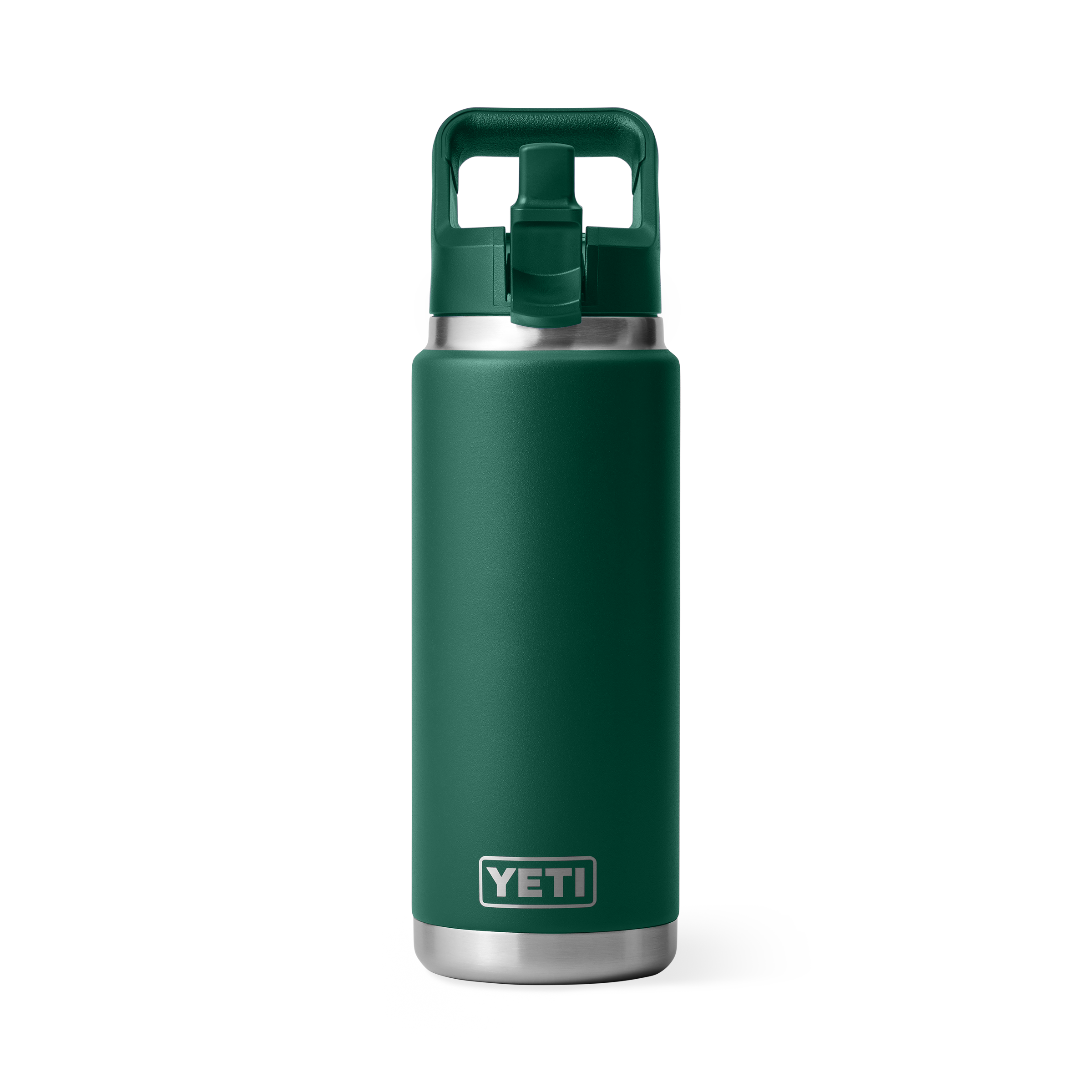 Yeti Rambler 26oz C Straw Bottle (769ml) - 26OZ / BLACK FOREST GREEN - Mansfield Hunting & Fishing - Products to prepare for Corona Virus