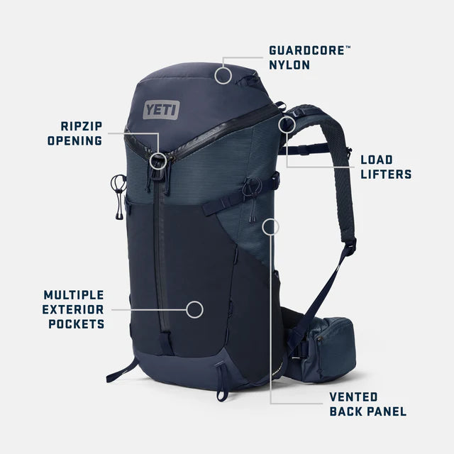 Yeti Mens Skala 32L Backpack - - Mansfield Hunting & Fishing - Products to prepare for Corona Virus
