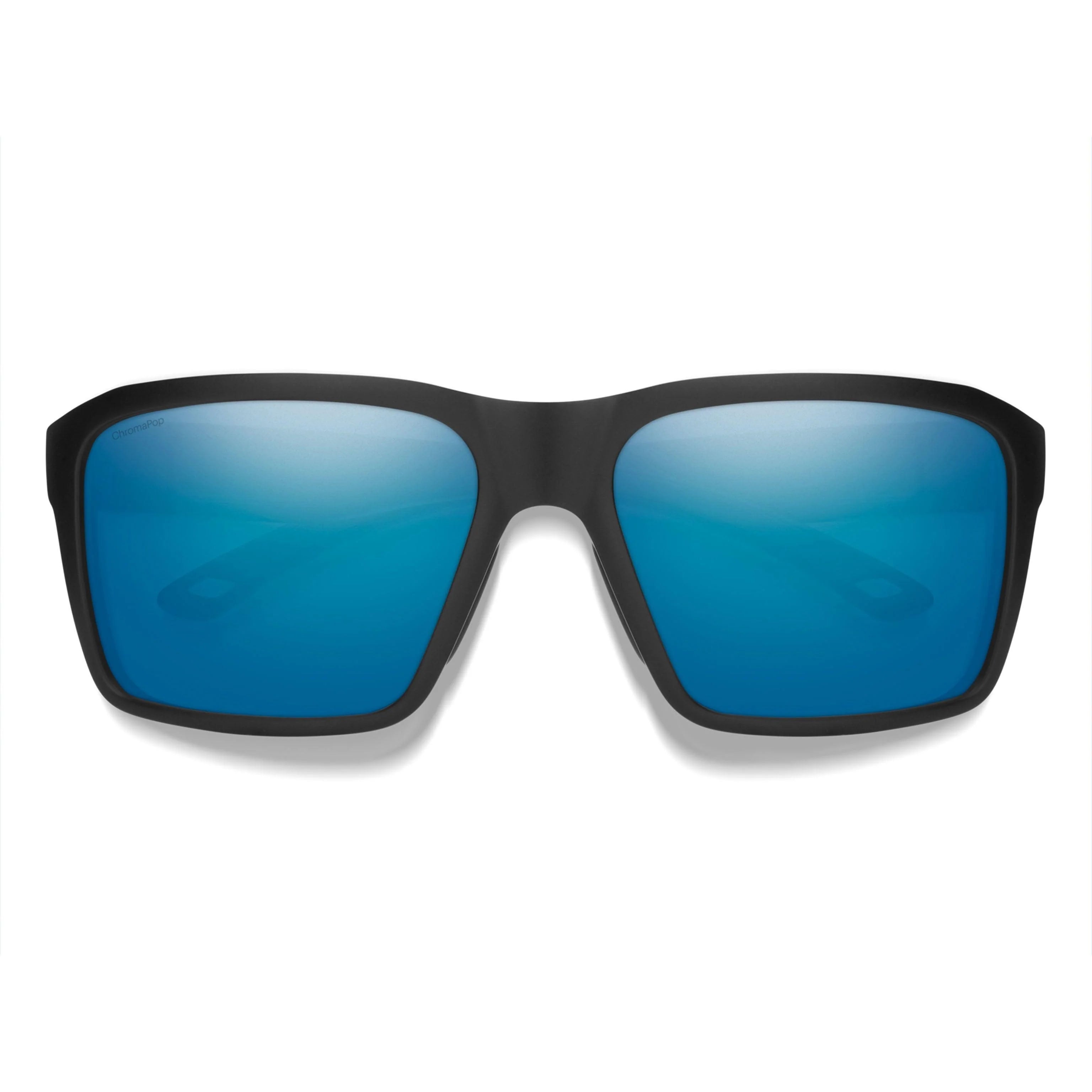 Smith Optics Backcast - Matte Black Frame ChromaPop Glass Polarized Blue Mirror Lense - - Mansfield Hunting & Fishing - Products to prepare for Corona Virus