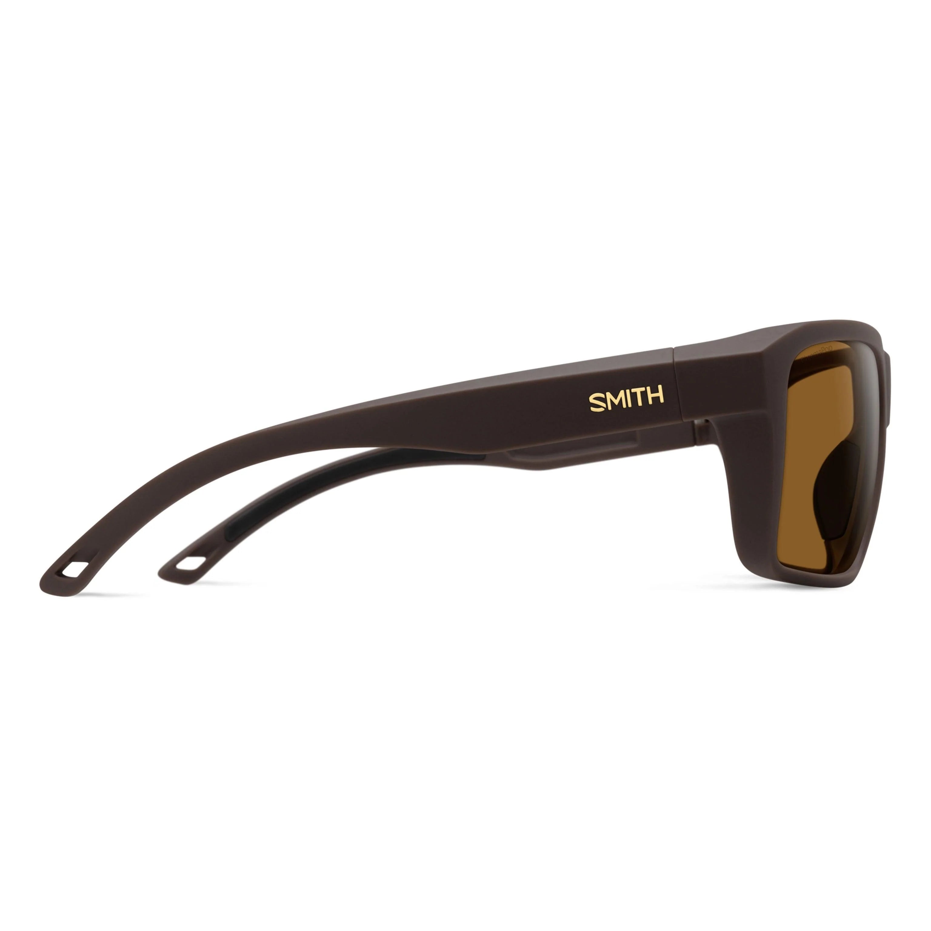 Smith Optics Backcast - Matte Mississippi Mud Frame ChromaPop Glass Polarized Brown Lense - - Mansfield Hunting & Fishing - Products to prepare for Corona Virus