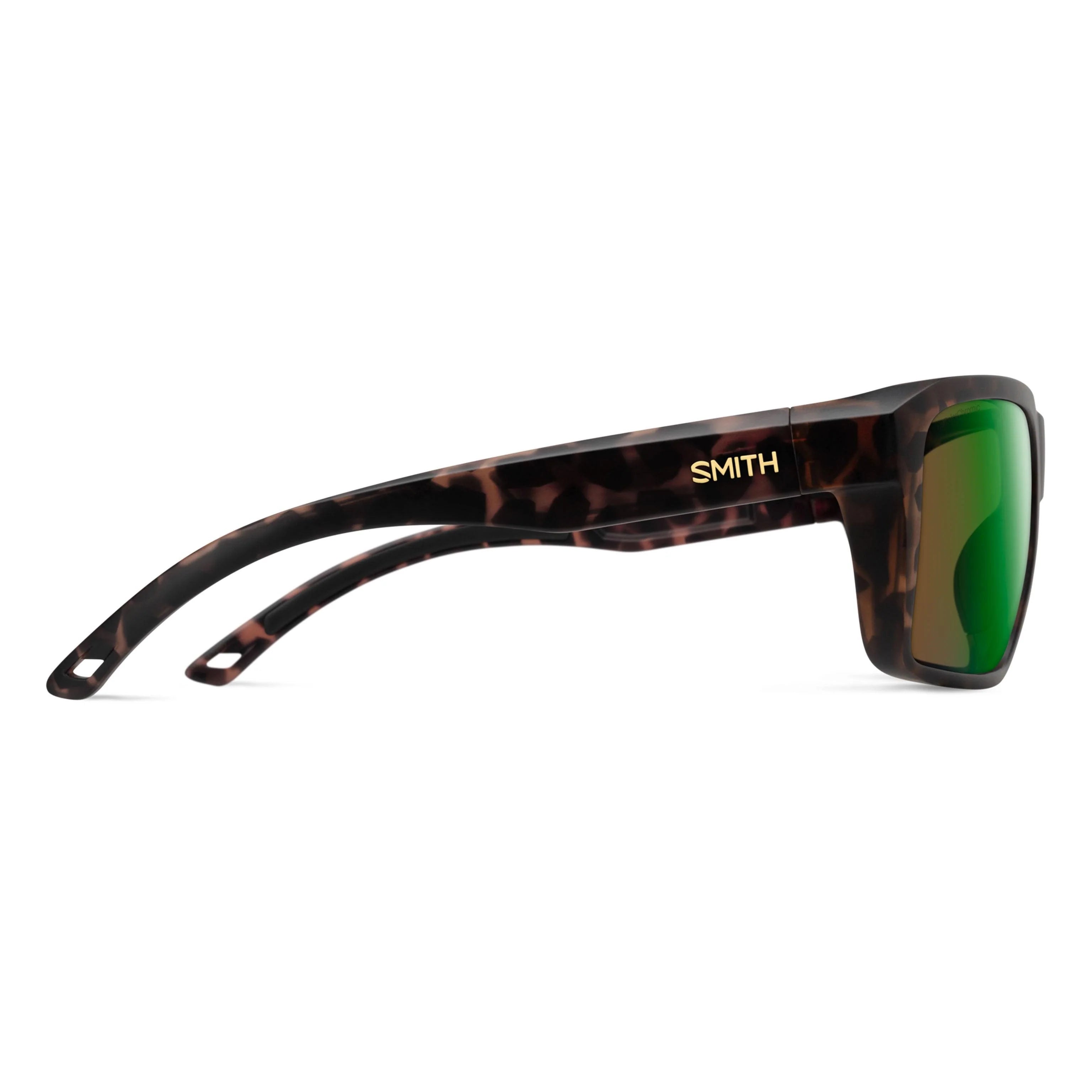 Smith Optics Backcast - Matte Tortoise Frame ChromaPop Glass Polarchromic Brown Green Mirror