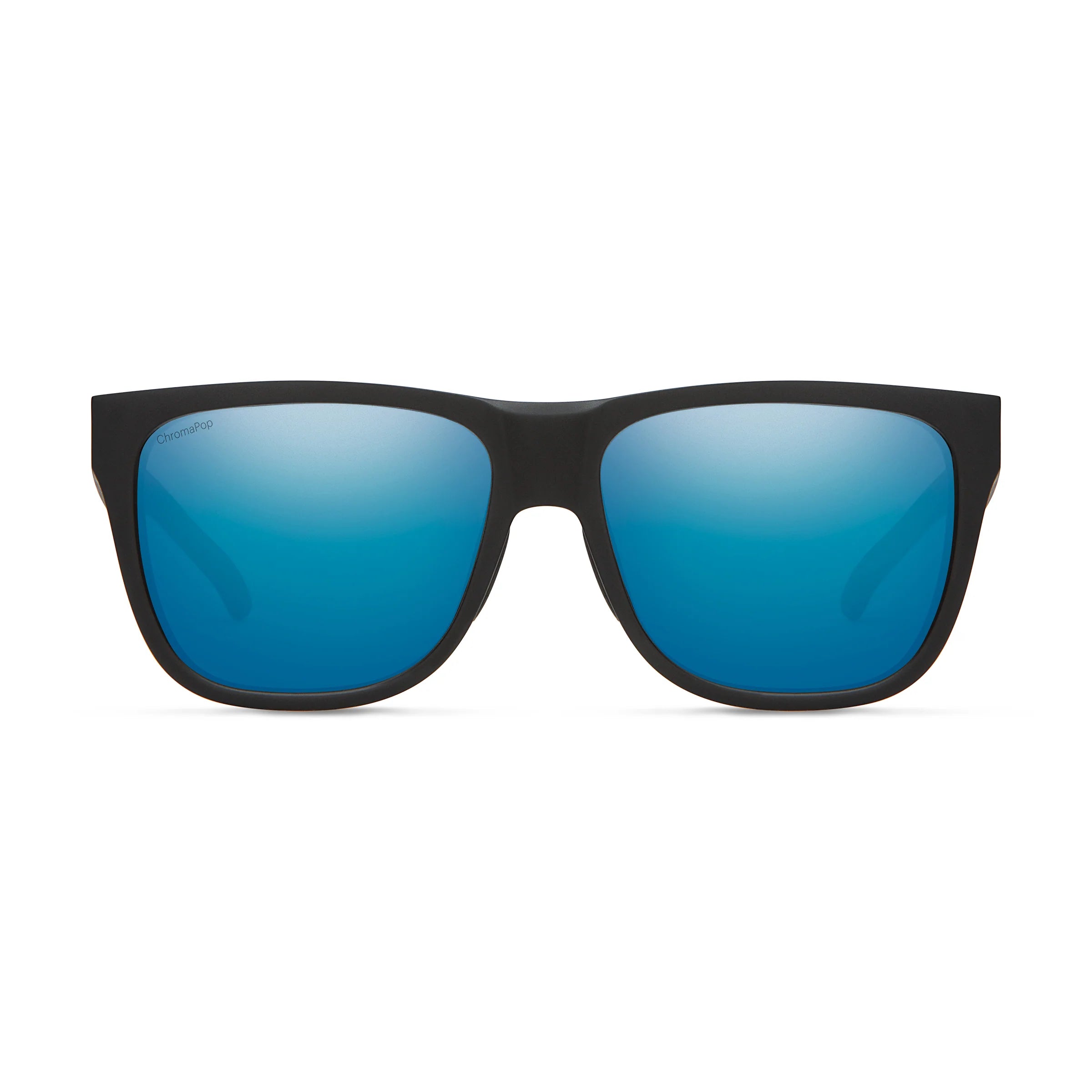 Smith Optics Lowdown 2 - Matte Black Frame Blue Mirror Chromapop Polarized Sunglasses - - Mansfield Hunting & Fishing - Products to prepare for Corona Virus
