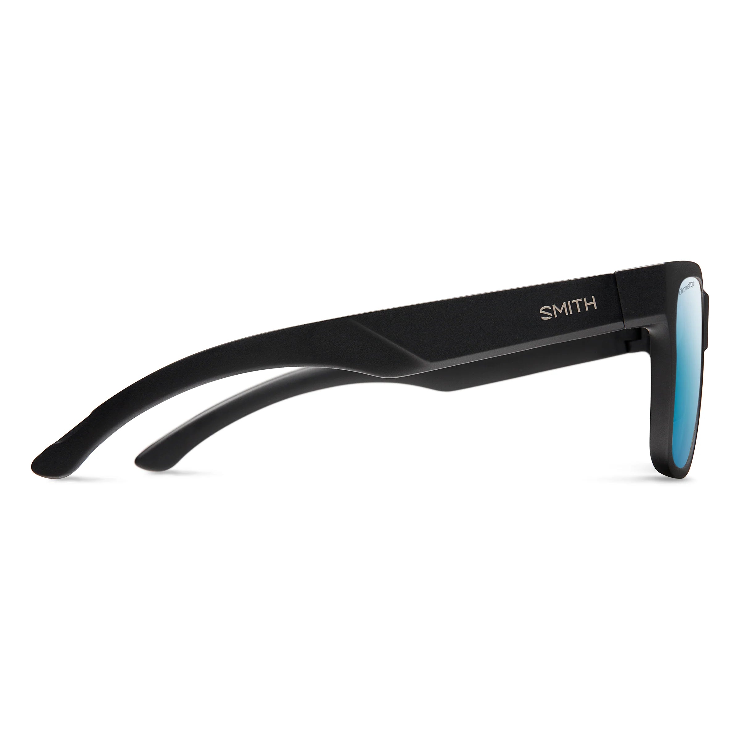 Smith Optics Lowdown 2 - Matte Black Frame Blue Mirror Chromapop Polarized Sunglasses - - Mansfield Hunting & Fishing - Products to prepare for Corona Virus