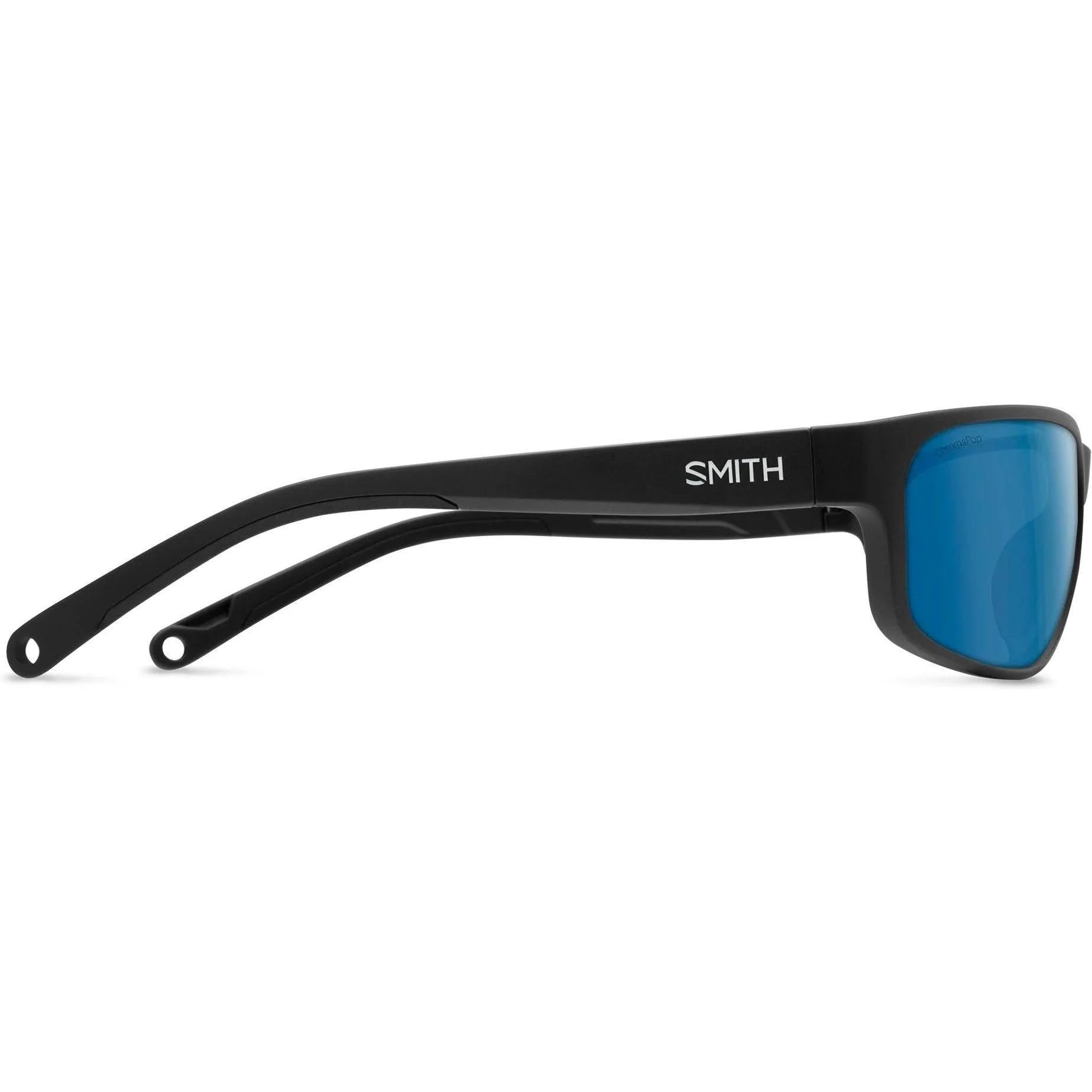 Smith Optics Redding 2 - Matte Black Frame Grey Blue Mirror Chromapop Lens Sunglasses - - Mansfield Hunting & Fishing - Products to prepare for Corona Virus