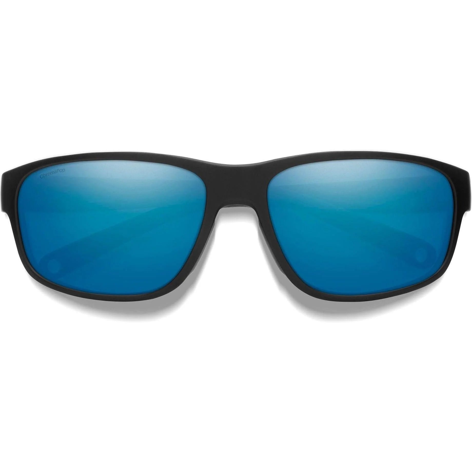 Smith Optics Redding 2 - Matte Black Frame Grey Blue Mirror Chromapop Lens Sunglasses - - Mansfield Hunting & Fishing - Products to prepare for Corona Virus