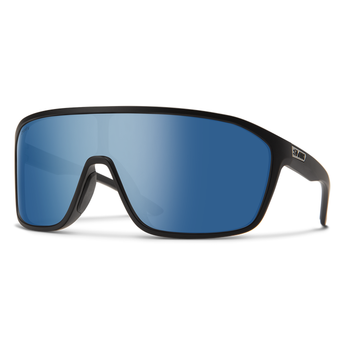 Smith Optics Boomtown - Matt Black Blue Lense - - Mansfield Hunting & Fishing - Products to prepare for Corona Virus