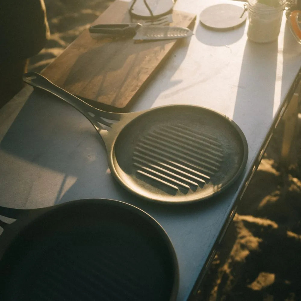 SolidTeknics - AUS-ION™ 24cm Flat Grill Pan - - Mansfield Hunting & Fishing - Products to prepare for Corona Virus