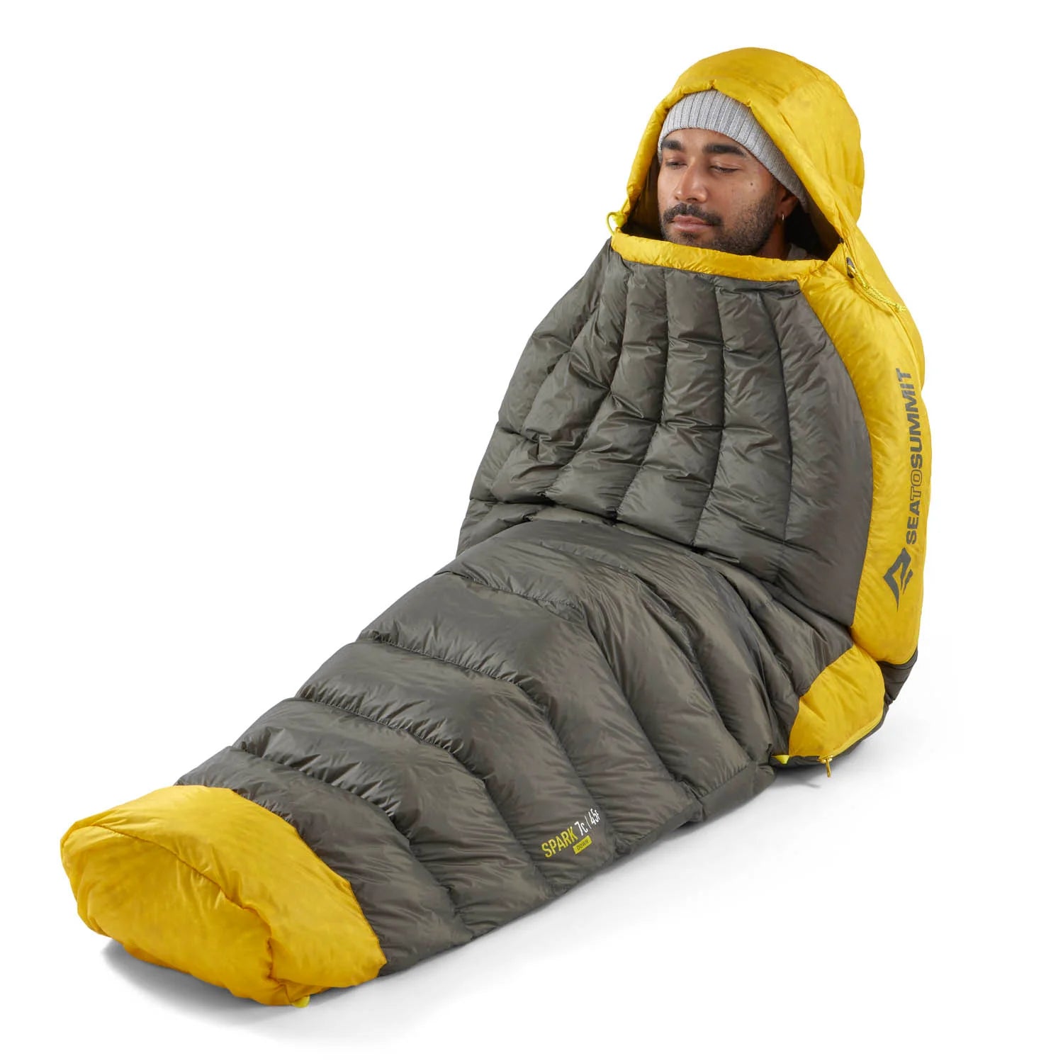 Sea To Summit Spark Down Sleeping Bag -18 Long Black RDS - - Mansfield Hunting & Fishing - Products to prepare for Corona Virus