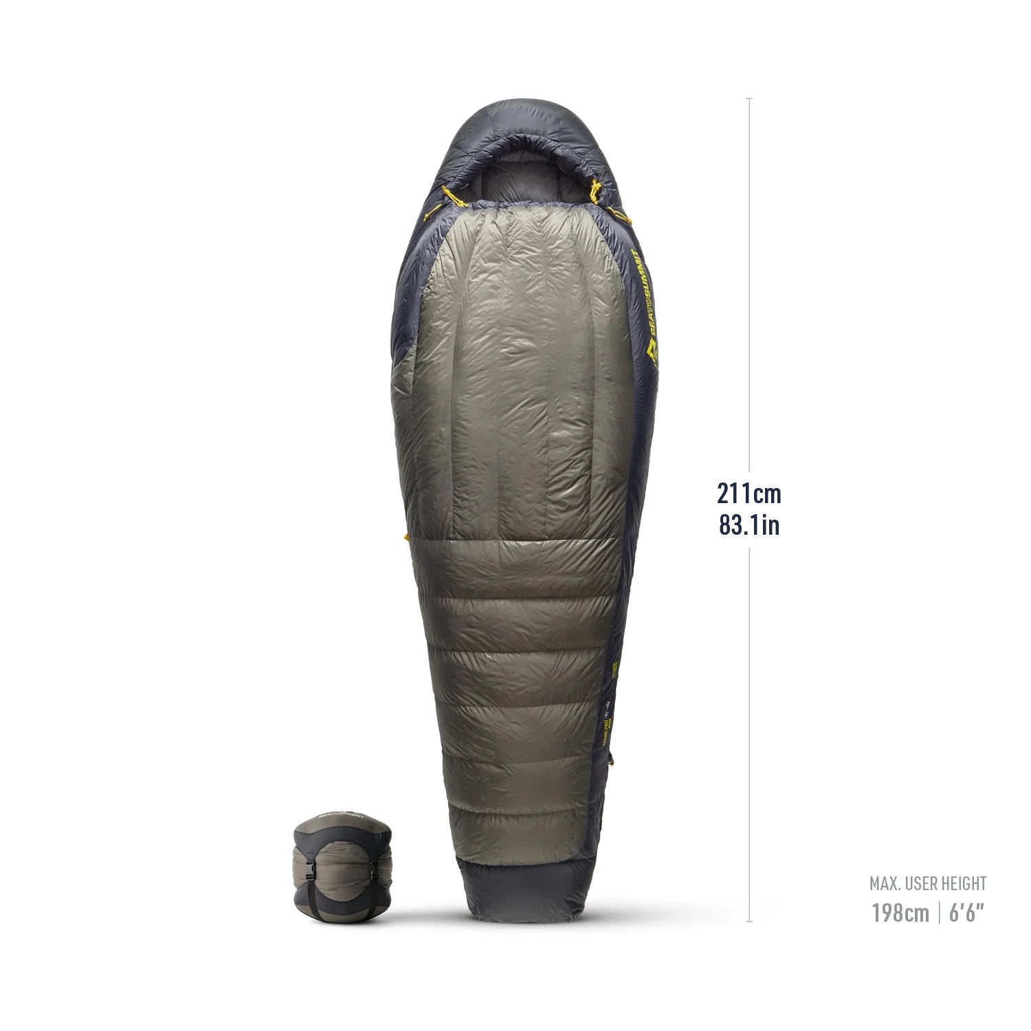 Sea To Summit Spark Pro Down Sleeping Bag - -9C/15F Long - Mansfield Hunting & Fishing - Products to prepare for Corona Virus