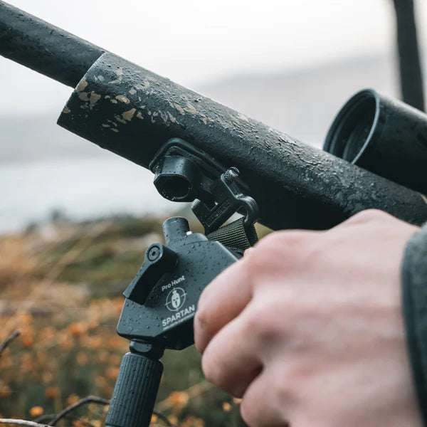 Spartan Precision Javelin Pro Hunt Bipod - Long - Black -  - Mansfield Hunting & Fishing - Products to prepare for Corona Virus