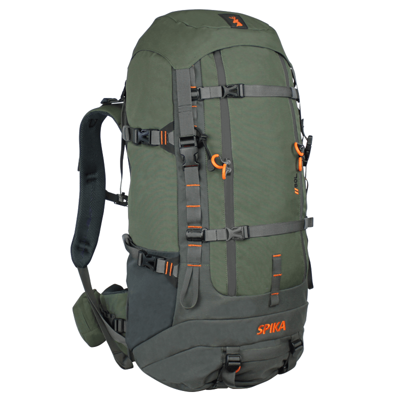 Spika Drover Hauler Pack + Hauler Frame 80L - OLIVE - Mansfield Hunting & Fishing - Products to prepare for Corona Virus