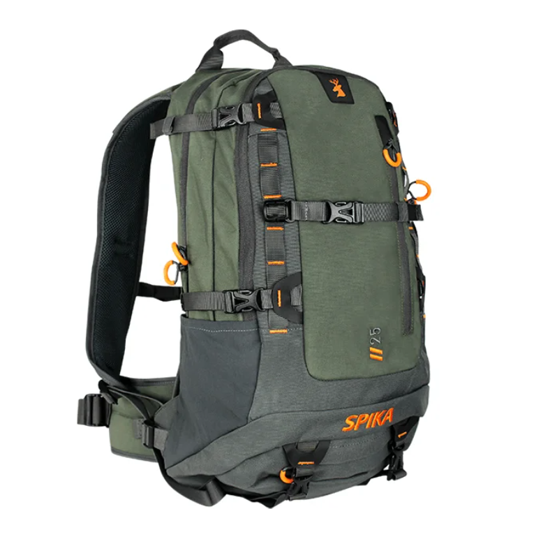 Spika Drover Pro 25L Pack - OLIVE - Mansfield Hunting & Fishing - Products to prepare for Corona Virus