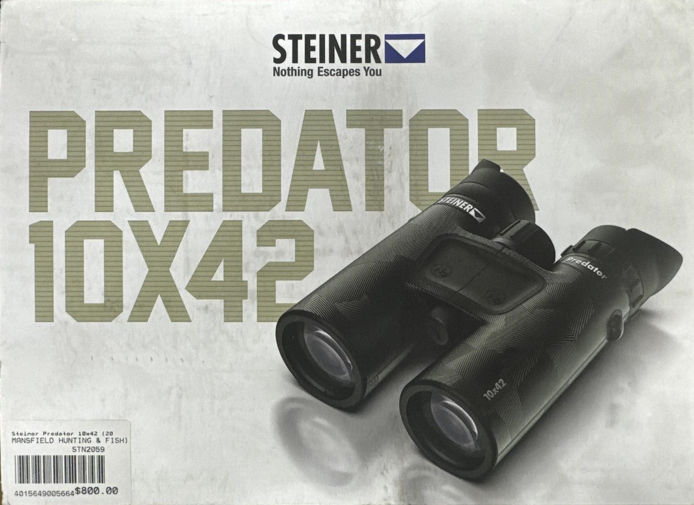 Steiner Predator 10x42 (2021) Binoculars -  - Mansfield Hunting & Fishing - Products to prepare for Corona Virus