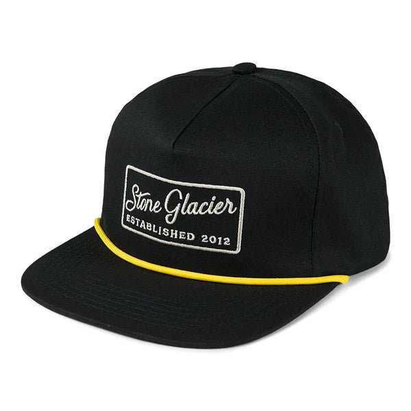 Stone Glacier Stamp Trucker - BLACK - Mansfield Hunting & Fishing - Products to prepare for Corona Virus