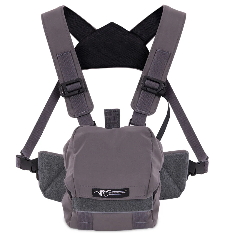 Stone Glacier Sentinel Bino Harness - LARGE / Coyote - Mansfield Hunting & Fishing - Products to prepare for Corona Virus