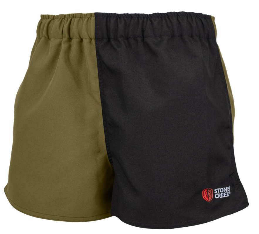 Stoney Creek Jester Shorts- Tundra/Black - S / TUNDRA/BLACK - Mansfield Hunting & Fishing - Products to prepare for Corona Virus