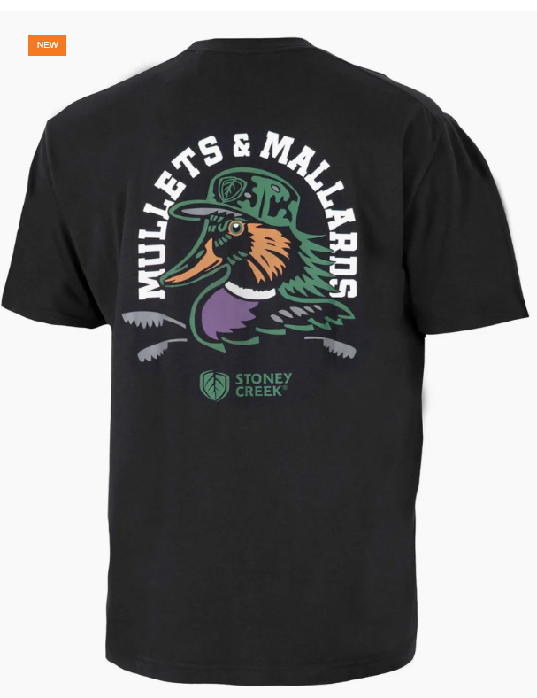 Stoney Creek Mens Mullets and Mallards Tee
