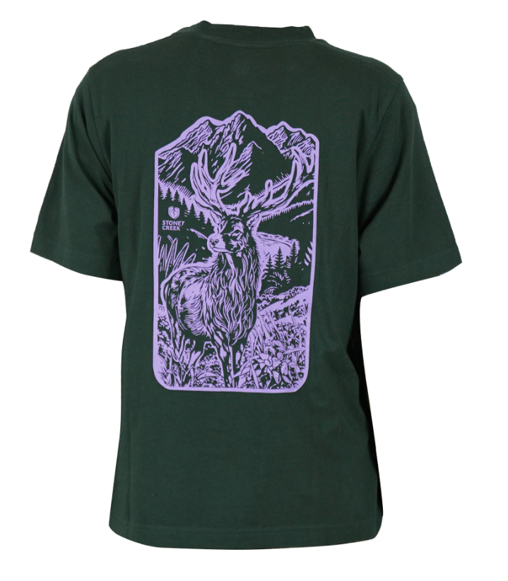 Stoney Creek Womens Hunting Tee - Deep Teal