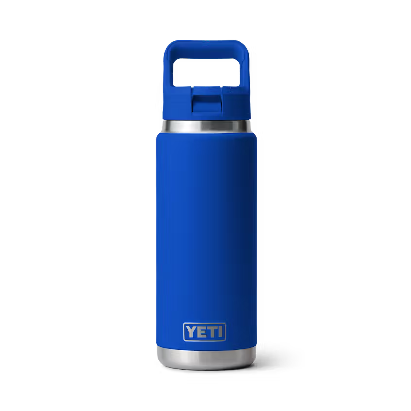 Yeti Rambler 26oz C Straw Bottle (769ml) - 26OZ / ROYAL BLUE - Mansfield Hunting & Fishing - Products to prepare for Corona Virus
