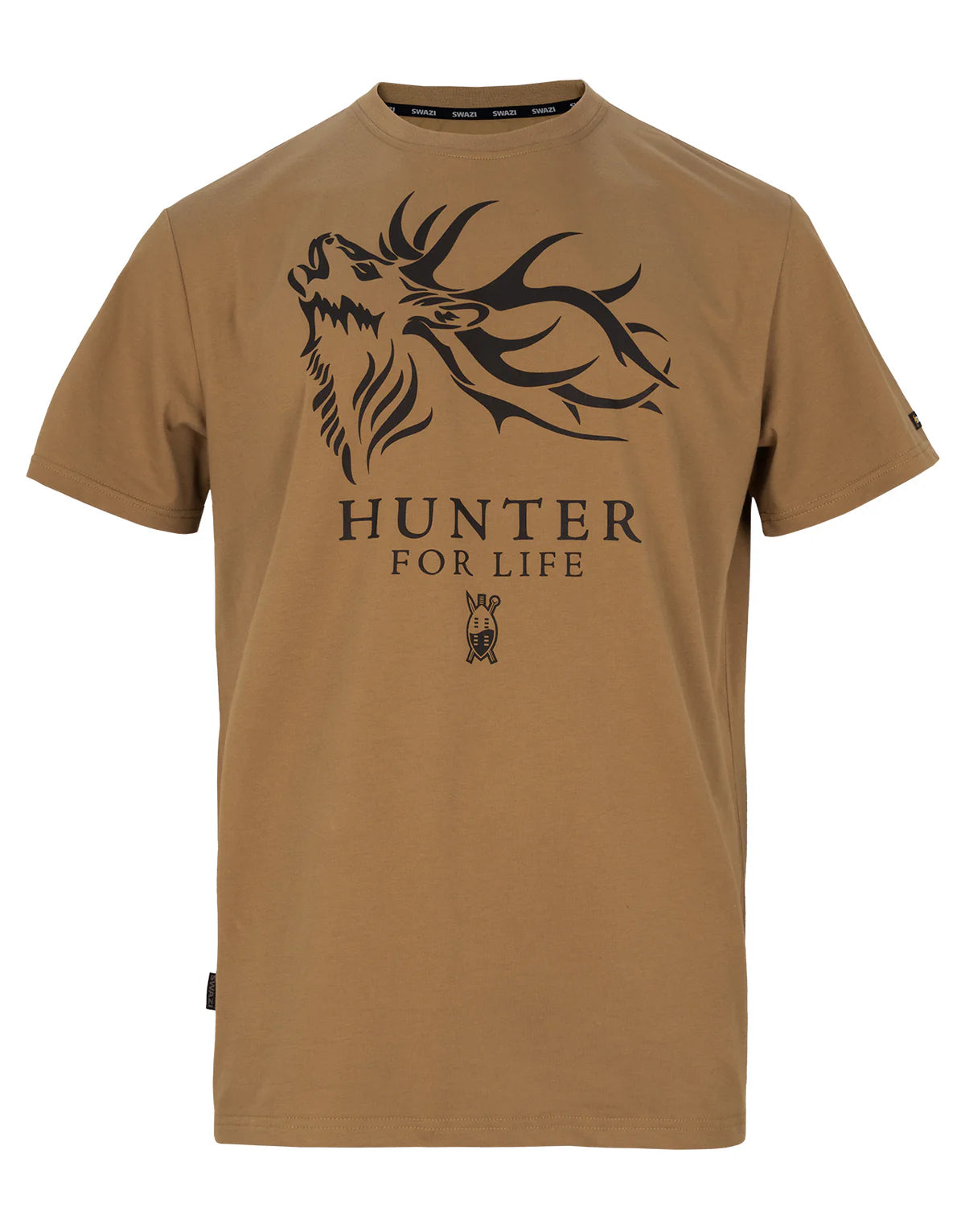 Swazi Hunter for Life Tee - Tussock
