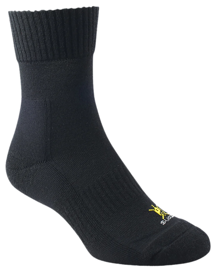 Swazi The Original Adventure Sock - S / BLACK - Mansfield Hunting & Fishing - Products to prepare for Corona Virus