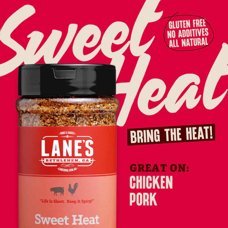 Lanes BBQ Seasoning - SWEET HEAT - 130 Gm