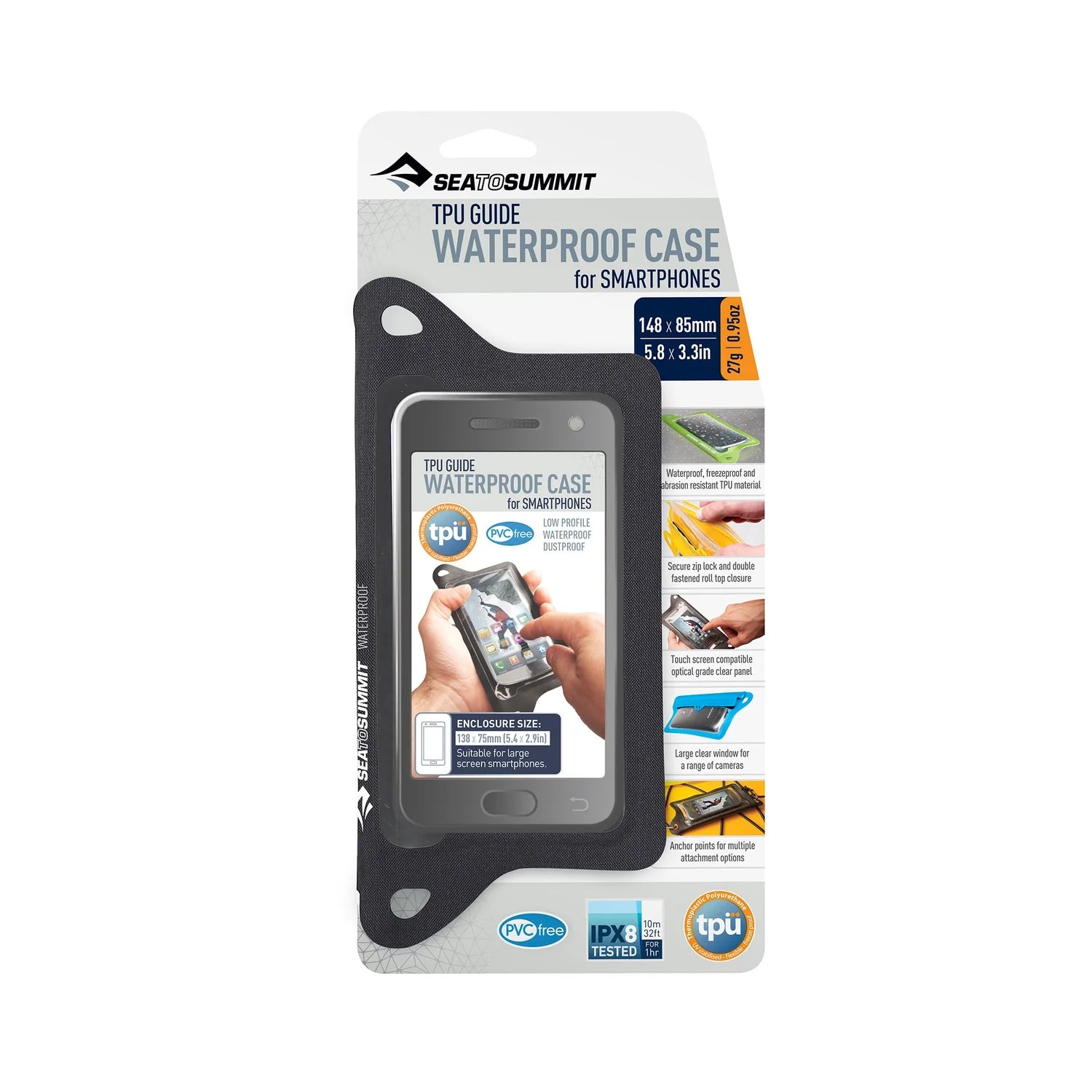 Sea To Summit TPU Waterproof Case For Smart Phones Dnr - - Mansfield Hunting & Fishing - Products to prepare for Corona Virus