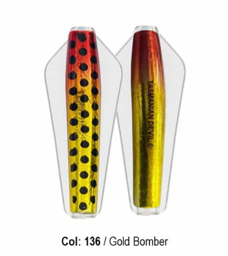 Tassie Devil -13.5gr - 13.5GR / 136 GOLD BOMBER - Mansfield Hunting & Fishing - Products to prepare for Corona Virus
