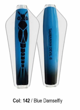 Tassie Devil -13.5gr - 13.5GR / 142 BLUE DAMSELFLY - Mansfield Hunting & Fishing - Products to prepare for Corona Virus