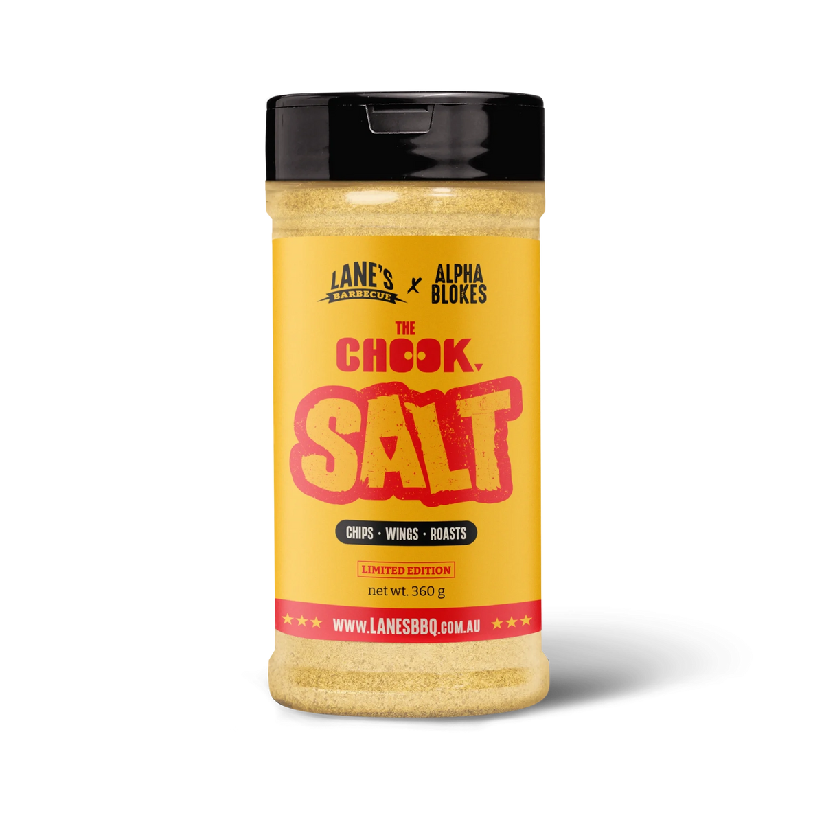 Lanes BBQ Seasoning - ALPHA BLOKES CHOOK SALT - Pitmaster 360g - 360G - Mansfield Hunting & Fishing - Products to prepare for Corona Virus