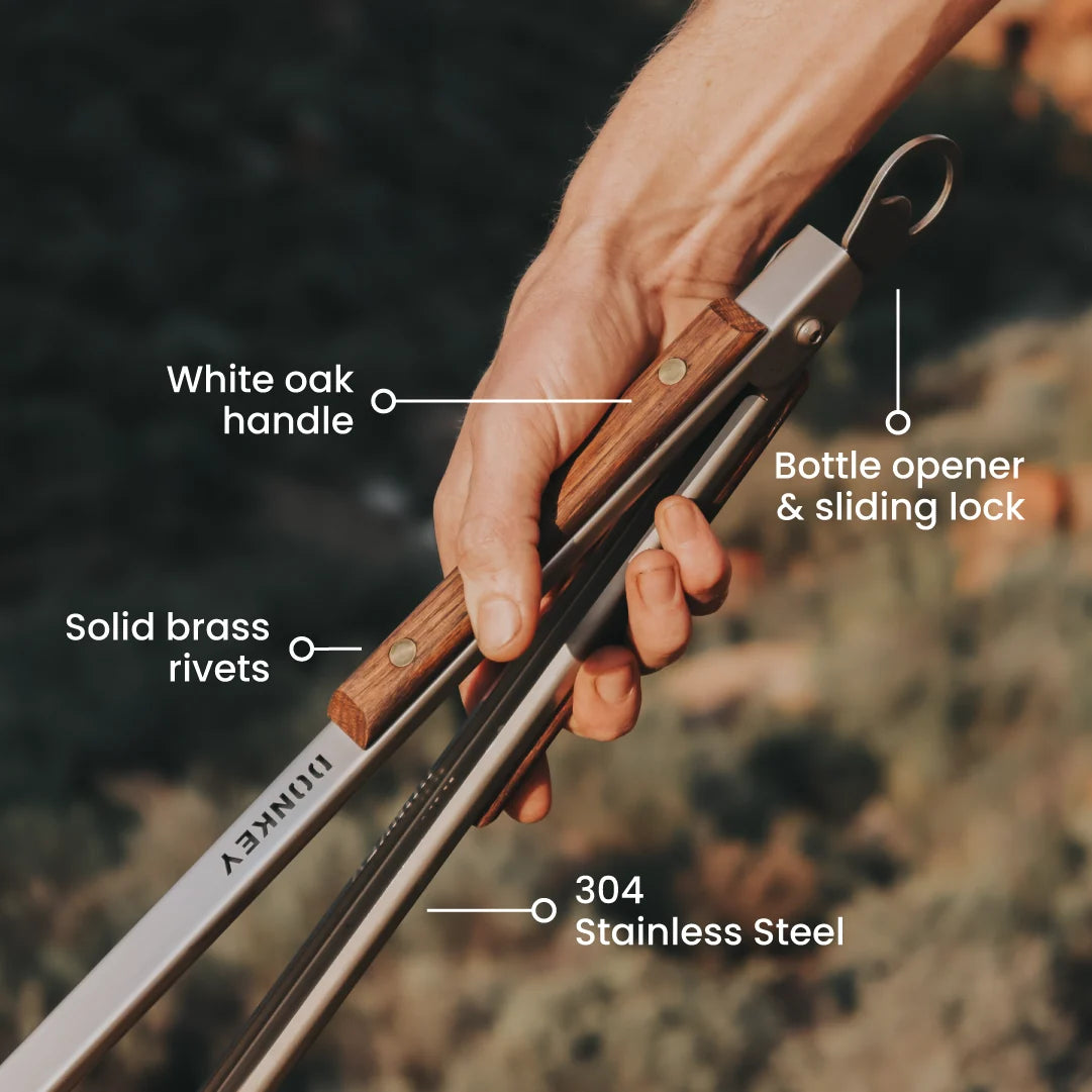 Oz Braai Donkey Tong - - Mansfield Hunting & Fishing - Products to prepare for Corona Virus