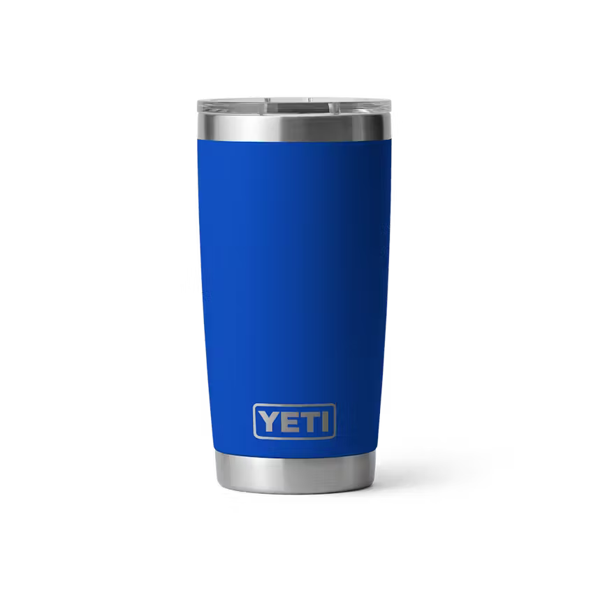 Yeti 20oz Tumbler with MagSlider Lid (591ml) - 20OZ / ROYAL BLUE - Mansfield Hunting & Fishing - Products to prepare for Corona Virus