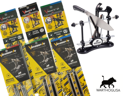 Warthog A4 Diamond Stones Fine -  - Mansfield Hunting & Fishing - Products to prepare for Corona Virus