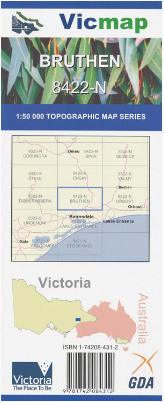 Vicmap - Bruthen 8422-N -  - Mansfield Hunting & Fishing - Products to prepare for Corona Virus