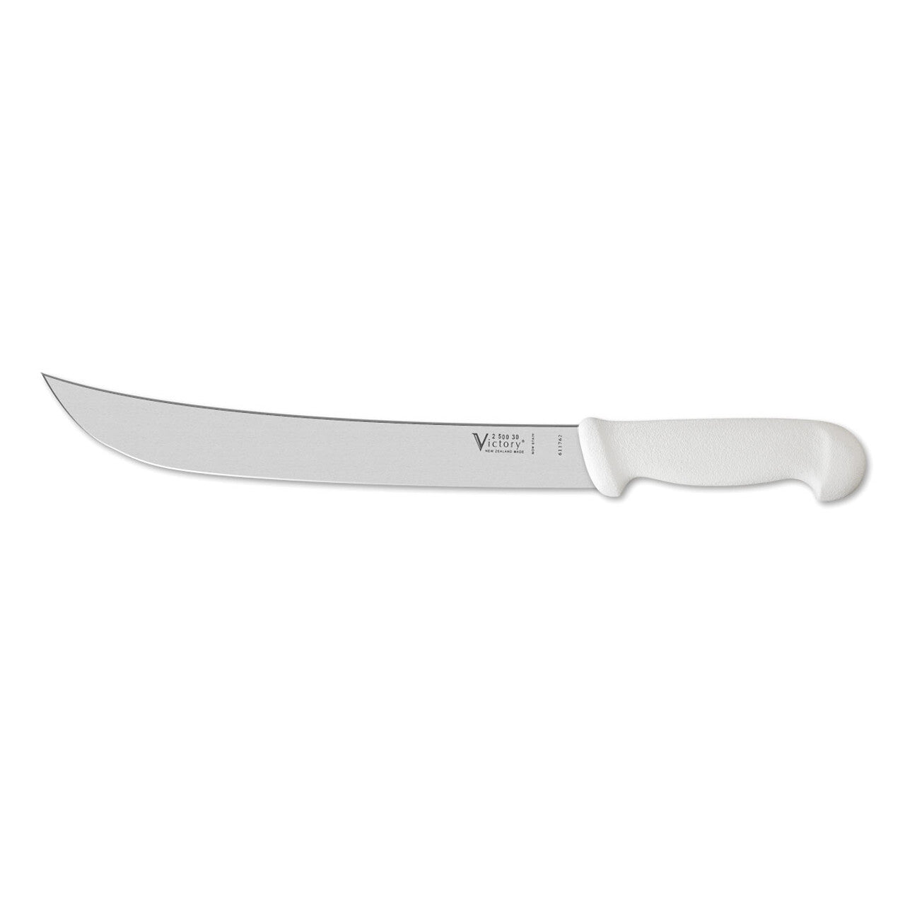 Victory Steel Steak Knife 30cm White Handle -  - Mansfield Hunting & Fishing - Products to prepare for Corona Virus