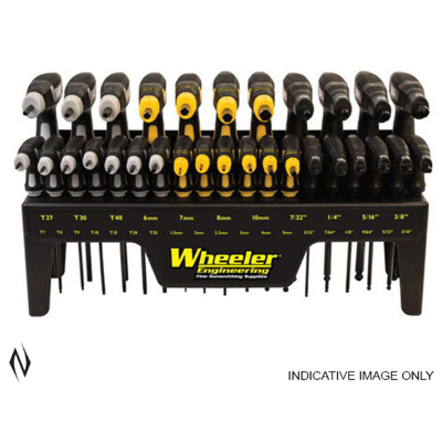 Wheeler Gun Smithing SAE/Metric Hex & Torx P-Handle -  - Mansfield Hunting & Fishing - Products to prepare for Corona Virus