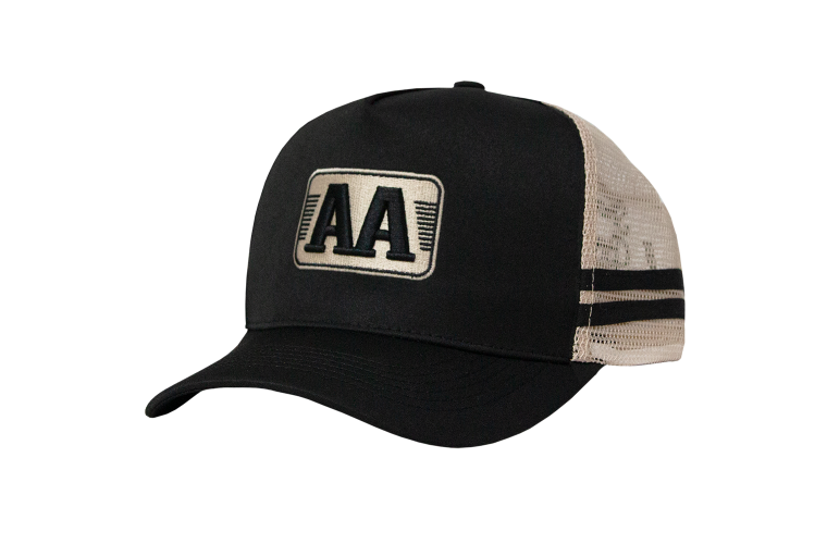 Winchester AA Black and Bone Country Trucker Cap - - Mansfield Hunting & Fishing - Products to prepare for Corona Virus