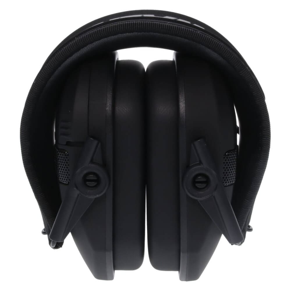 Walker's Razor Slim Electronic Earmuff Black - - Mansfield Hunting & Fishing - Products to prepare for Corona Virus