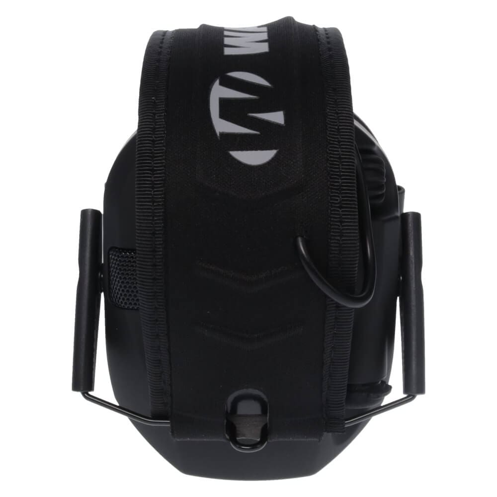 Walker's Razor Slim Electronic Earmuff Black - - Mansfield Hunting & Fishing - Products to prepare for Corona Virus