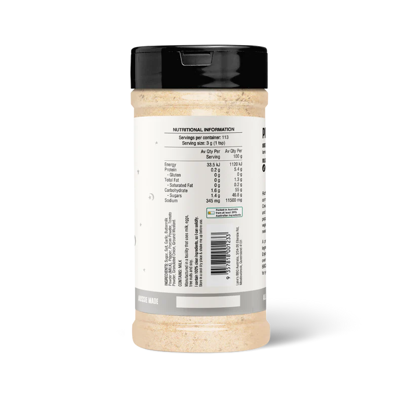 Lanes BBQ Comp Range Seasoning- White Magic 330g - - Mansfield Hunting & Fishing - Products to prepare for Corona Virus